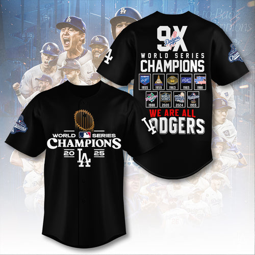 Los Angeles Dodgers World Series 2025 Baseball Jersey – TANTN18159