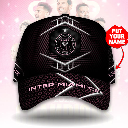 Personalized Inter Miami CF Champions MLS 2025 Classic Cap – TANTN19197