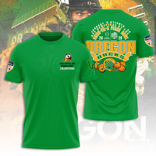 Oregon Ducks Football 3D Apparel – TANTN19878