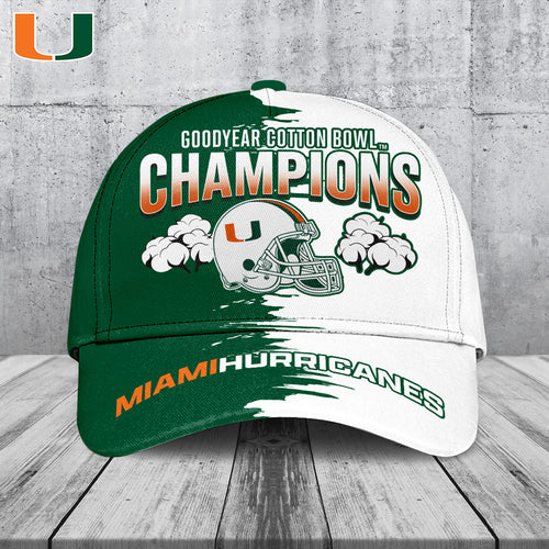 Miami Hurricanes Football Classic Cap – TANTN19897