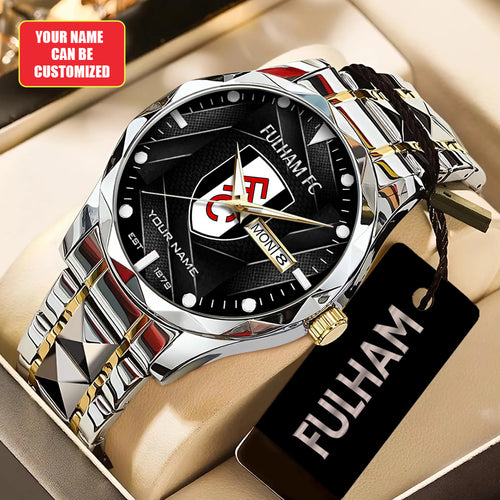 Personalized Fulham FC Alloy Luxury Quartz Watch – TANTN20270