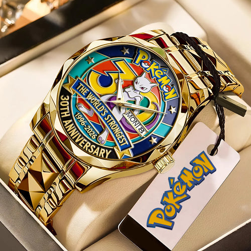 Pokemon 30th Anniversary 2026 Alloy Luxury Quartz Watch – TANTN20826