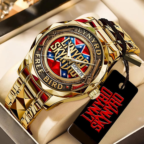 Lynyrd Skynyrd Alloy Luxury Quartz Watch – TANTN20933