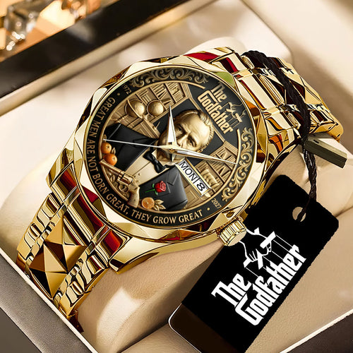 The Godfather 55th Anniversary 2027 Alloy Luxury Quartz Watch – TANTN20937