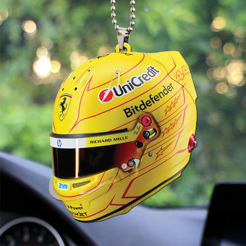 Scuderia Ferrari F1 Team x Lewis Hamilton 2026 Custom shape 2-sided Acrylic Car Ornament – TANTN21057