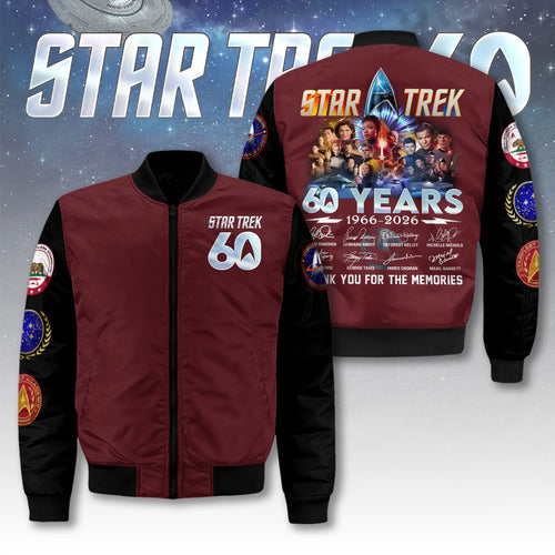 Star Trek 60th Anniversary 3D Bomber Jacket – TANTN21158