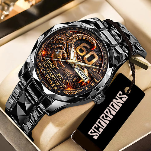 Scorpions 60th Anniversary Alloy Luxury Quartz Watch β TANTN21290