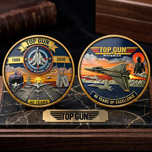Top Gun 40th Anniversary 2026 Commemorative Coin – TANTN21620