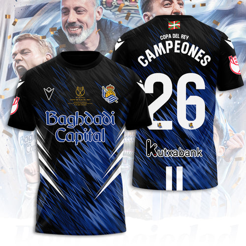 Real Sociedad Champions Copa del Rey 2026 3D Apparel – TANTN22448