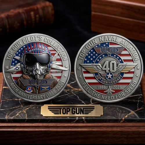 Top Gun 40th Anniversary 2026 Commemorative Coin – TANTN22495
