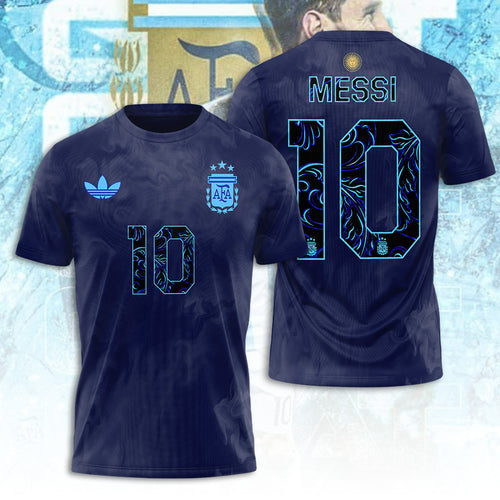 Argentina National Football Team x Lionel Messi 3D Apparel – TANTN22728