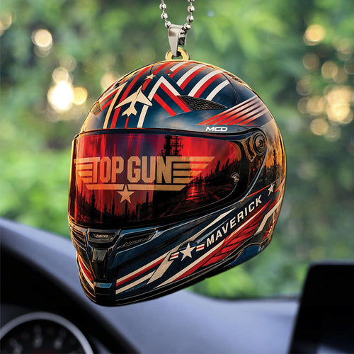 Top Gun 40th Anniversary Custom shape 2-sided Acrylic Car Ornament – TANTN23136