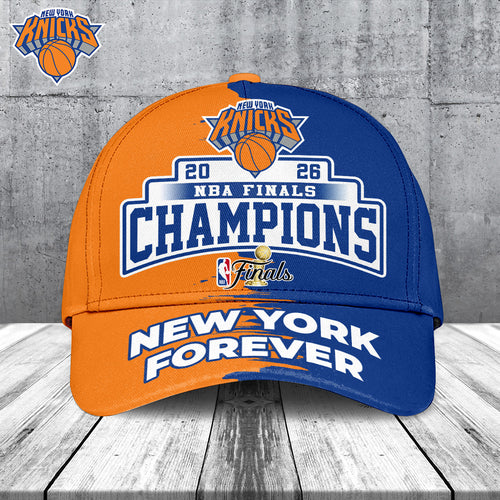 New York Knicks NBA Finals Champions 2026 Classic Cap – TANTN23664