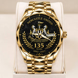 Newcastle United 135th Anniversary Alloy Luxury Quartz Watch - TANTN24182