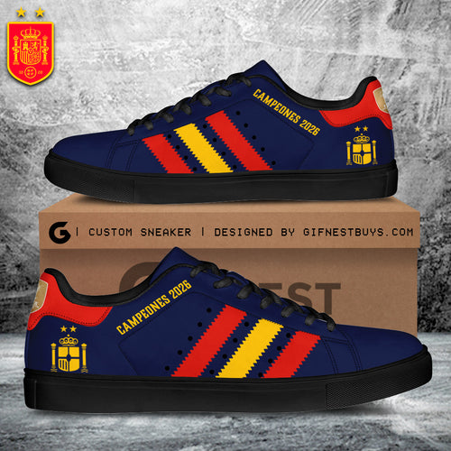 Spain National Team 2026 FIFA World Cup Champions Custom SS Shoes – TANTN24383
