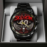 Skid Row 40th Anniversary Black Stainless Steel Watch - TANTN24659