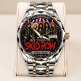 Skid Row 40th Anniversary Alloy Luxury Quartz Watch - TANTN24660