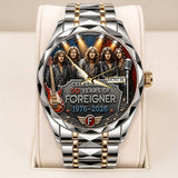 Foreigner 50th Anniversary Alloy Luxury Quartz Watch - TANTN24664