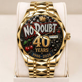 No Doubt 40th Anniversary Alloy Luxury Quartz Watch - TANTN24666