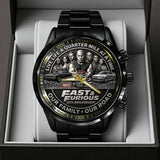 Fast & Furious 25th Anniversary Black Stainless Steel Watch - TANTN24843
