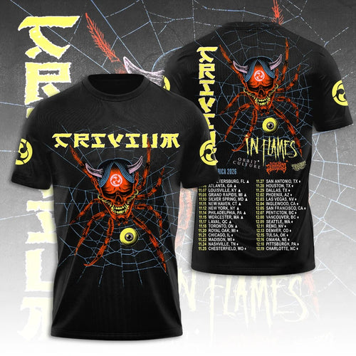 Trivium Tour 2026 3D Apparel – TANTN24961