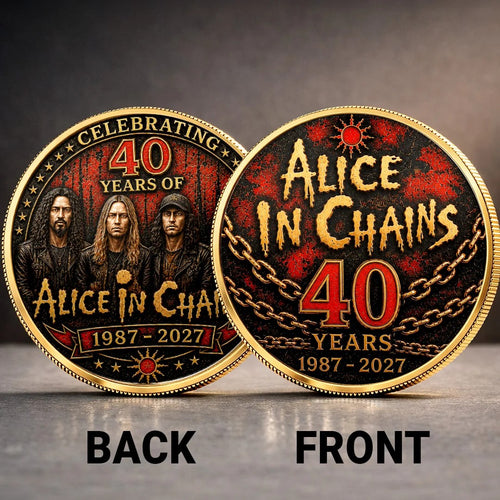 Alice In Chains 40th Anniversary Commemorative Coin – TANTN25027