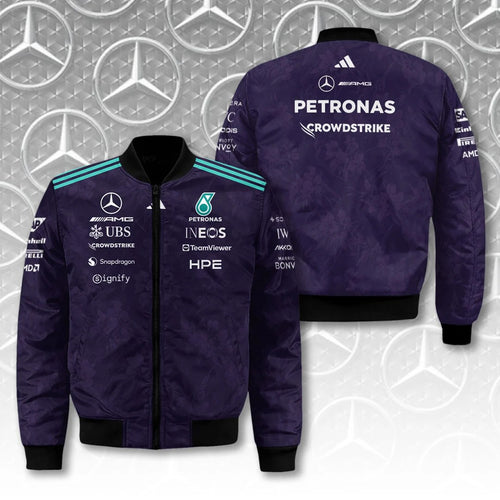 Mercedes AMG Petronas F1 Team Vanda Bloom 2026 3D Bomber Jacket – TANTN25287