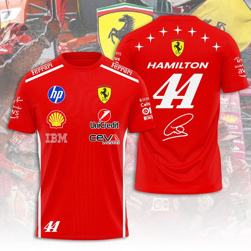 Lewis Hamilton x Scuderia Ferrari Monza Grand Prix 2026 3D Apparel – TANTN25302