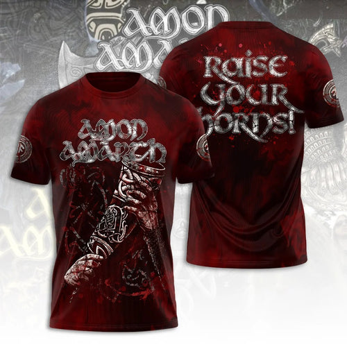 Amon Amarth Raise Your Horns 3D Apparel – TANTN25517