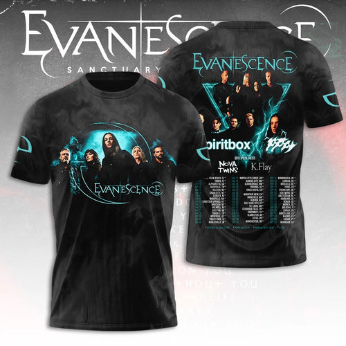 Evanescence Tour 2026 3D Apparel – TANTN25604