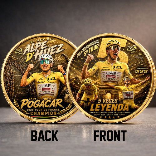 Tadej Pogacar 2026 Tour de France Champion Commemorative Coin – TMTHU7866