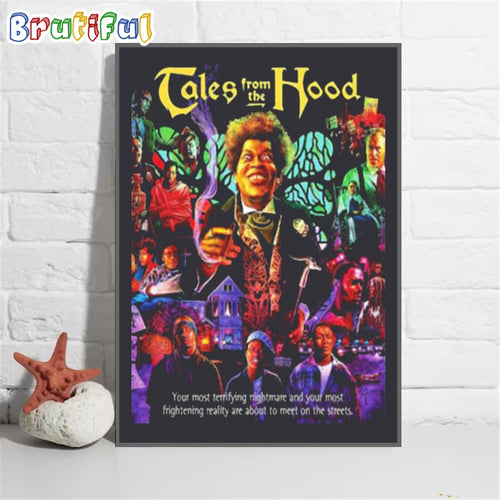 Tales From The Hood Movie 2024 Wall Art Poster Canvas