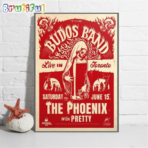 The Budos Band June 2024 Phoenix Concert Theatre Toronto Wall Art Poster Canvas