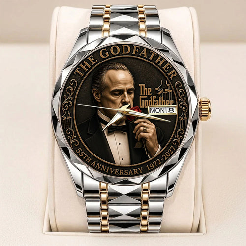 The Godfather 55th Anniversary Alloy Luxury Quartz Watch - TANTN25235