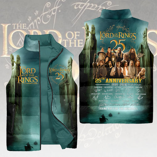 The Lord Of The Rings 25th Anniversary 3D Sleeveless Down Jacket – HOATT15111