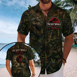 The Lost World: Jurassic Park 30th Anniversary Short Sleeve Button-Down Shirt – TMTHU8780