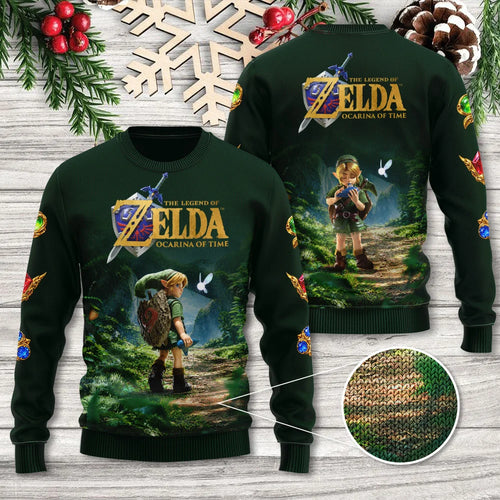 The Legend of Zelda: Ocarina of Time Ugly Sweater – GNE8618