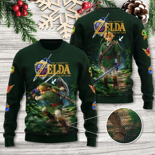 The Legend of Zelda: Ocarina of Time Ugly Sweater – GNE8619