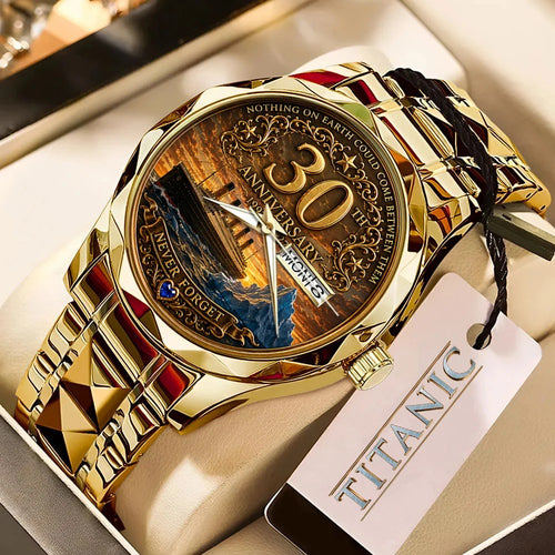 Titanic 30th Anniversary Alloy Luxury Quartz Watch – TMTHU9080