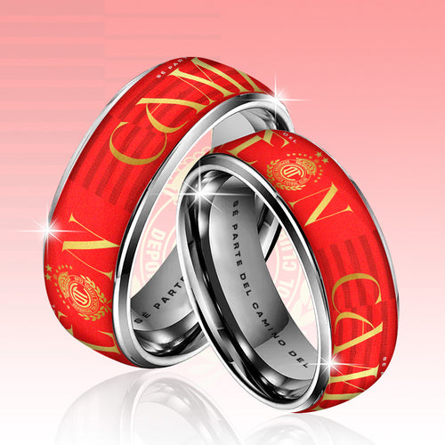 Deportivo Toluca F.C Custom Alloy Ring โ TANTN19370