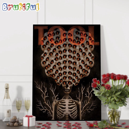 Tool June 27 2024 Tour Scream Stage Tour Wall Art Poster Canvas