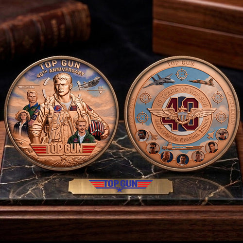 Top Gun 40th Anniversary 2026 Commemorative Coin – TMTHU5550