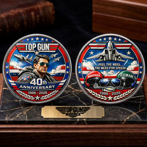 Top Gun 40th Anniversary 2026 Commemorative Coin – TANTN21621