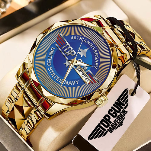 Top Gun 40th Anniversary Alloy Luxury Quartz Watch – TMTHU2975
