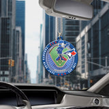 Toronto Blue Jays Custom shape 2-sided Acrylic Car Ornament – HOATT13060