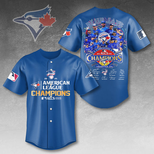 Toronto Blue Jays 2025 American League Champions Baseball Jersey – HOATT14277