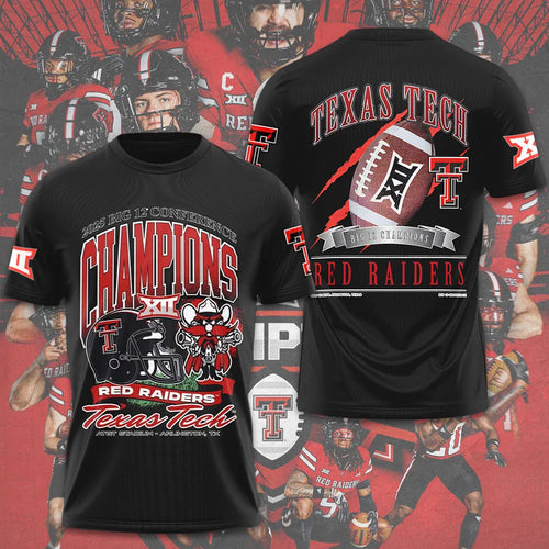 Texas Tech Red Raiders Football 3D Apparel – GNE4742