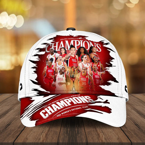 USA 2026 FIBA Women's Basketball World Cup Champions Classic Cap – GNE8612