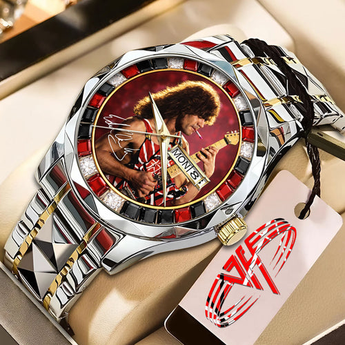 Van Halen Alloy Luxury Quartz Watch – TANTN21101