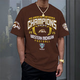 Western Michigan Broncos 2025 MAC Football Champions 3D Apparel – MAITM14079